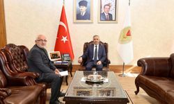 Vali Ünlüer, Şehit Soner Enes Baykuş’un Babasını Makamında Kabul Etti