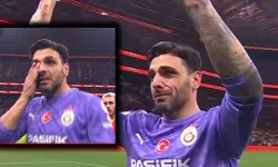 Günay Güvenç'e tepki sonrası sahada gözyaşlarını tutamadı!