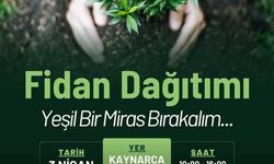 Elbistan Belediyesi’nden Fidan Dağıtım Etkinliği