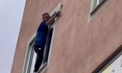 Afşin’de Yürek Isıtan Anlar! Güvercini Canını Hiçe Sayarak Kurtardı