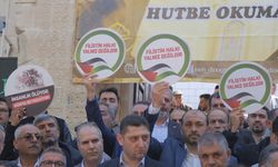 Adana, Mersin ve Hatay'da İsrail'in Filistinli esirlere yönelik 'idam yasası' protesto edildi
