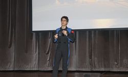 Astronot Tuva Cihangir Atasever, Isparta'da öğrencilerle buluştu