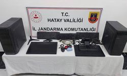 Hatay'da iş yerinden hırsızlık yapan 5 zanlı tutuklandı