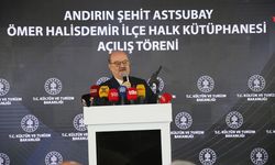 Kültür ve Turizm Bakan Yardımcısı Serdar Çam, Kahramanmaraş'ta kütüphane açılışına katıldı