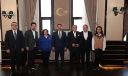 Teknik direktör Fatih Terim, Hatay Valisi Mustafa Masatlı'yı ziyaret etti