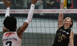 Voleybolda Kadınlar 1. Lig final etabı Alanya'da devam ediyor