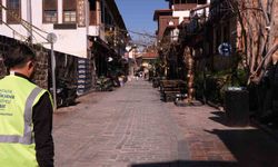 ASAT'tan Kaleiçi'nde kanalizasyon hattı temizliği