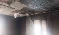 Kumlu'da ev yangını