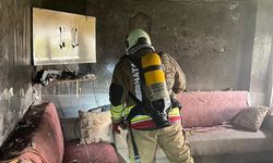 Samadağ'da ev yangını