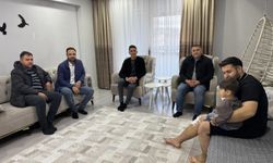 AK Parti İlçe Teşkilatından Mert’e Geçmiş Olsun Ziyareti