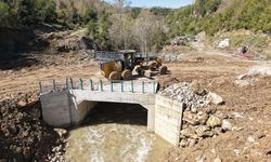 Andırın Kırsalında Ulaşıma Güç Katacak Yeni Köprü