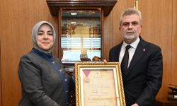 Başkan Görgel, AK Parti Kadın Kolları Başkanı Ercan’ı Makamında Ağırladı