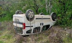 Direksiyon Hakimiyetini Kaybeden Araç Takla Attı: 1 Yaralı