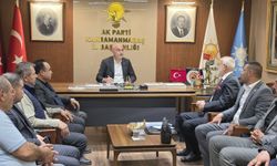 Dulkadiroğlu–Çağlayancerit Yolu İçin AK Parti İl Başkanlığı’na Ziyaret