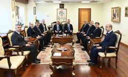 Görgel ve Kirişci’den KSÜ Rektörü Okumuş’a Hayırlı Olsun Ziyareti