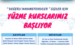 Onikişubat Belediyesi’nin Kadınlara Özel Yüzme Kursuna Başvurular Başladı