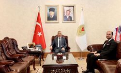 Kahramanmaraş Valisi Ünlüer, KSÜ’lü Akademisyen Boyraz’ı Makamında Ağırladı