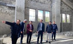 Kaymakam Sarıdoğan, Yüzme Havuzundaki Çalışmaları İnceledi