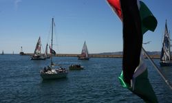 Fransa'dan Küresel Sumud Filosu misyonuna katılacak tekneler Marsilya'dan yola çıktı