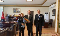 Türk Polis Teşkilatı’nın 181. Yılında Kaymakam Sarıdoğan’a Anlamlı Ziyaret