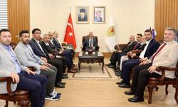 Vali Ünlüer, Cumhurbaşkanı Başdanışmanı Kışla ve Heyetini Kabul Etti