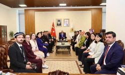 Vali Ünlüer, Özbekistan Heyetini Makamında Ağırladı