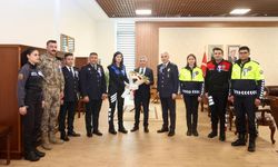 Vali Ünlüer’den Polis Teşkilatına Kutlama Kabulü