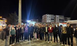 Afşin Gençlik Kolları “Bir Gençlik Şöleni” Programına Uğurlandı