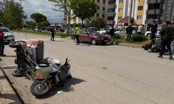 Afşinbey Caddesi’nde Trafik Kazası: 1 Yaralı