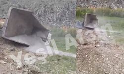 Afşin’de Freni Patlayan Hafriyat Kamyonu Devrildi