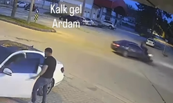Afşin’de Otomobil ile Motosiklet Kazasının Görüntüleri Ortaya Çıktı
