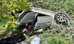 Afşin’de Otomobil Takla Attı: 1’i Ağır 3 Yaralı