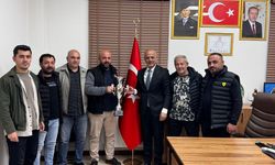 Afşinspor Yönetimi ve Teknik Ekibinden Başkan Kıraç’a Ziyaret