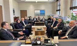AK Parti Heyetinden Orman Bölge Müdürü Cabaroğlu’na Hayırlı Olsun Ziyareti