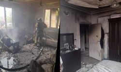 Apartman Dairesinde Çıkan Yangında 14 Yaşındaki Çocuk Dumandan Etkilendi