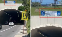 İzinli emniyet şeridini kullanan sürücüye 20 bin TL ceza