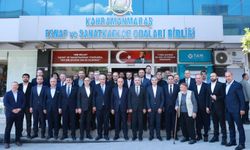 Esnaf ve Sanatkârlar Odaları Birliği’ne Hayırlı Olsun Ziyareti