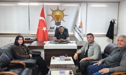Kahramanmaraş Tv İmtiyaz Sahibi Akkuş’tan Ak Parti Afşin İlçe Teşkilatına Ziyaret