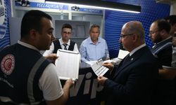 Kahramanmaraş'ta Kurban Bayramı Öncesi Otogarda Denetim Yapıldı