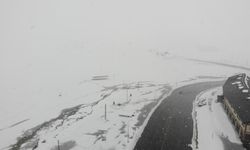 Kahramanmaraş'ta Mayısta Kar Sürprizi