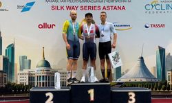 Milli bisikletçiler Astana’da pist bisikleti yarışlarında altın ve gümüş madalya gururu