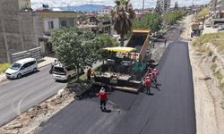 Büyükşehir, Doğukent Yolunda Asfalt Mesaisini Sürdürüyor