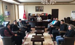 Umre Ödüllü Yarışmada Derece Yapan Öğrencilerden Kaymakam Sarıdoğan’a Ziyaret