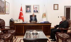 Vali Ünlüer, AKEDAŞ Genel Müdürü Kalkan’ı Kabul Etti