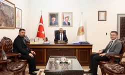 Vali Ünlüer, Çağlayancerit Heyetini Makamında Kabul Etti