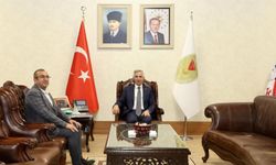 Vali Ünlüer, İl Başkanı Ateş’i Ağırladı