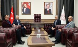 Vali Ünlüer’den İl Millî Eğitim Müdürü Akpınar’a Ziyaret
