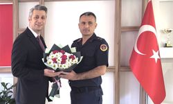 Afşin Cumhuriyet Başsavcısı Hüseyin Arık’tan Jandarma’ya Ziyaret