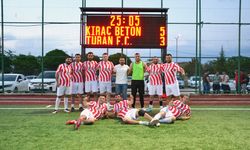 Afşin Futbol Turnuvası’nda Kıraç Beton Finale Yükseldi