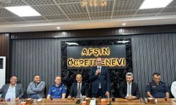Afşin Kaymakamı Muammer Sarıdoğan’a Veda Programı Düzenlendi